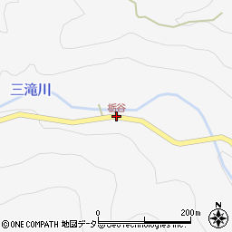 栃谷周辺の地図