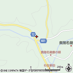 兵庫県川辺郡猪名川町杉生西1周辺の地図
