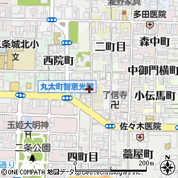 京都府京都市上京区北伊勢屋町734周辺の地図