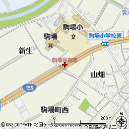 駒場保育園周辺の地図