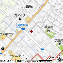 三重県三重郡川越町高松100周辺の地図