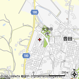 滋賀県蒲生郡日野町豊田159周辺の地図