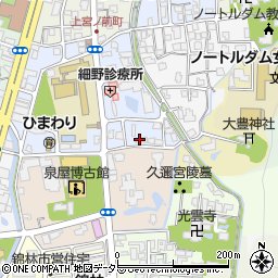 京都友の会周辺の地図
