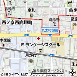 京都府京都市中京区西ノ京両町1-23周辺の地図
