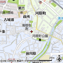 京都府亀岡市河原町37周辺の地図