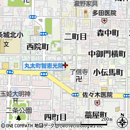 京都府京都市上京区北伊勢屋町733周辺の地図