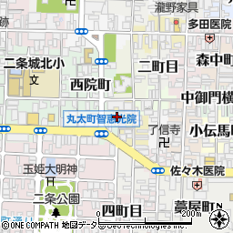 京都府京都市上京区北伊勢屋町747周辺の地図