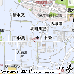 京都府亀岡市余部町下条3周辺の地図
