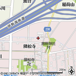 愛知県豊田市幸町隣松寺12周辺の地図