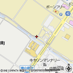 滋賀県草津市木川町100-7周辺の地図