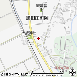 兵庫県西脇市黒田庄町岡917周辺の地図