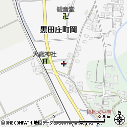 兵庫県西脇市黒田庄町岡917-8周辺の地図