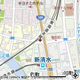 河岸分店周辺の地図