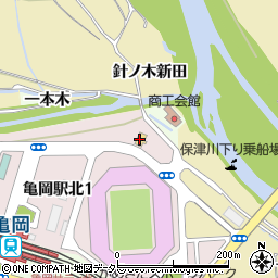 スターバックスコーヒー京都亀岡店周辺の地図