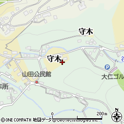 静岡県伊豆の国市守木208周辺の地図