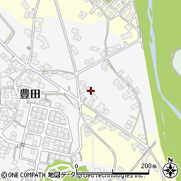 滋賀県蒲生郡日野町豊田27周辺の地図
