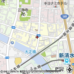 池田屋清水店周辺の地図