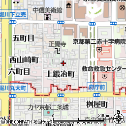 京都府京都市上京区東魚屋町360周辺の地図