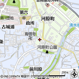 京都府亀岡市河原町35周辺の地図
