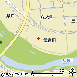 京都府亀岡市保津町武者田周辺の地図