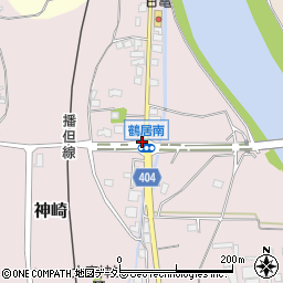 鶴居南周辺の地図