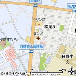 滋賀県蒲生郡日野町松尾5丁目37周辺の地図