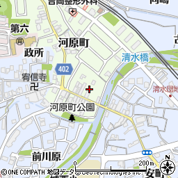 京都府亀岡市河原町14周辺の地図