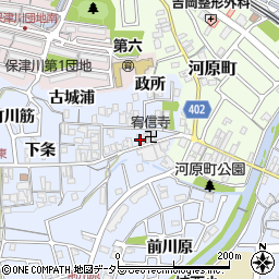 京都府亀岡市余部町榿又50-1周辺の地図