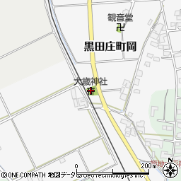 兵庫県西脇市黒田庄町岡913周辺の地図