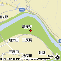 京都府亀岡市保津町島作り周辺の地図