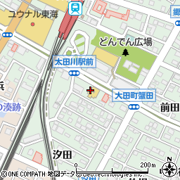 札幌かに本家 太田川駅前店周辺の地図