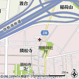 愛知県豊田市幸町隣松寺311周辺の地図