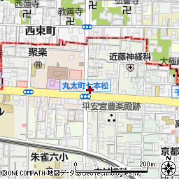 阪神調剤薬局　丸太町店周辺の地図