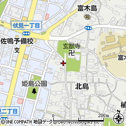 愛知県東海市富木島町北島29-2周辺の地図