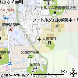 京都府京都市左京区鹿ケ谷宮ノ前町周辺の地図