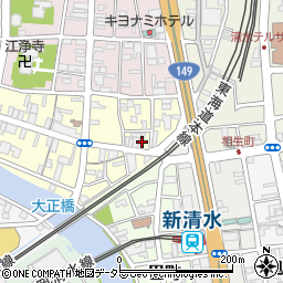 清水銀行入江支店 ＡＴＭ周辺の地図