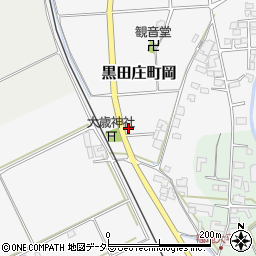 兵庫県西脇市黒田庄町岡917-3周辺の地図