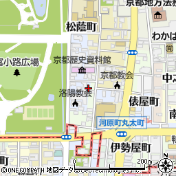 京都府京都市上京区松蔭町140周辺の地図