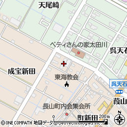 愛知県東海市高横須賀町成宝新田28周辺の地図