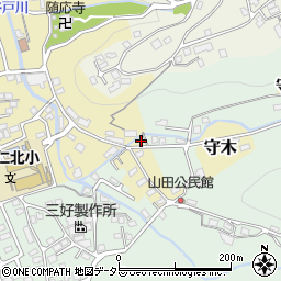 静岡県伊豆の国市守木205周辺の地図
