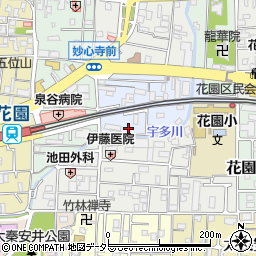 アルトラヴィーユ京都周辺の地図