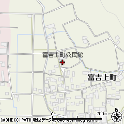 富吉上町公民館周辺の地図