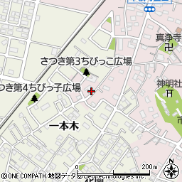 愛知県豊田市中根町奥西山周辺の地図