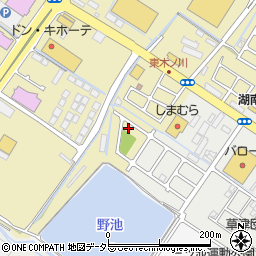 滋賀県草津市木川町1348周辺の地図
