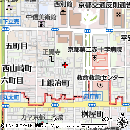 京都府京都市上京区東魚屋町365周辺の地図