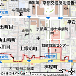 京都府京都市上京区東裏辻町416周辺の地図
