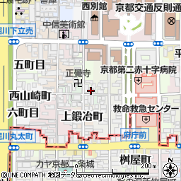 京都府京都市上京区東魚屋町363周辺の地図