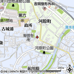 京都府亀岡市河原町38周辺の地図