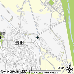 滋賀県蒲生郡日野町豊田87周辺の地図