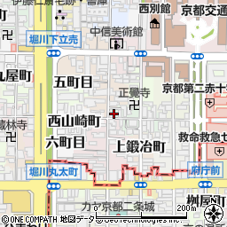 京都府京都市上京区東魚屋町348周辺の地図